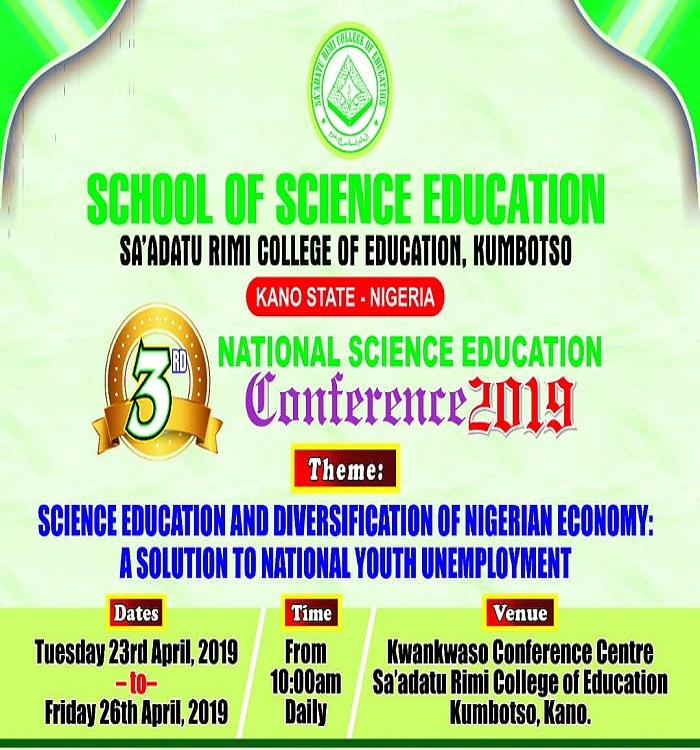 3rd National Science Education Conference 2019.
